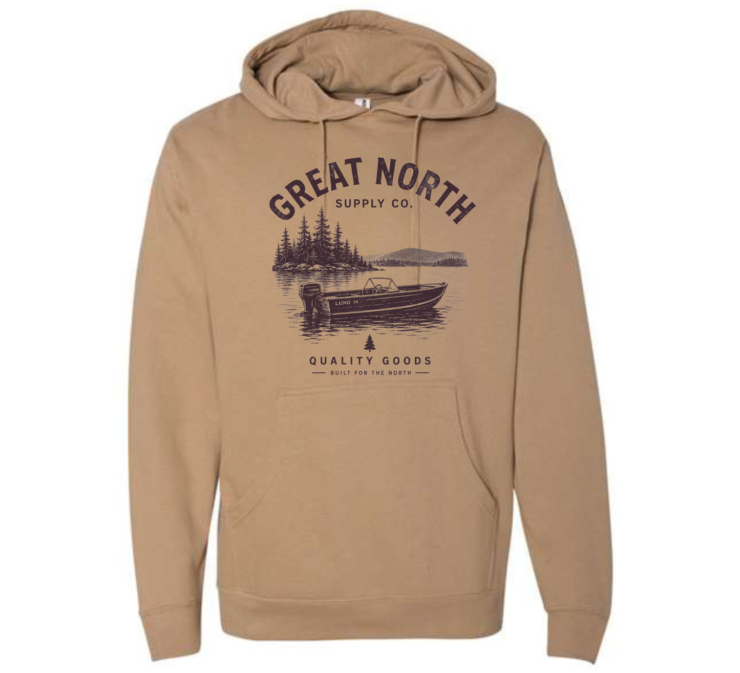 Backwater Boat Hoodie