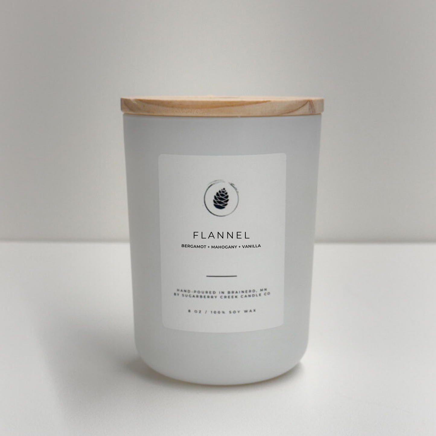Flannel Soy Wax Candle