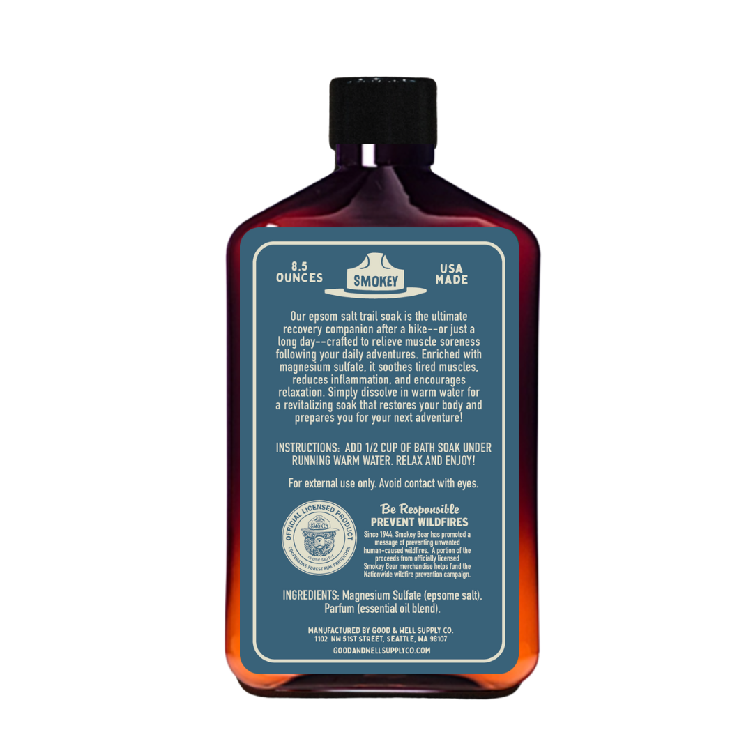 Smokey Bear Trail Soak - Cedar & Mint