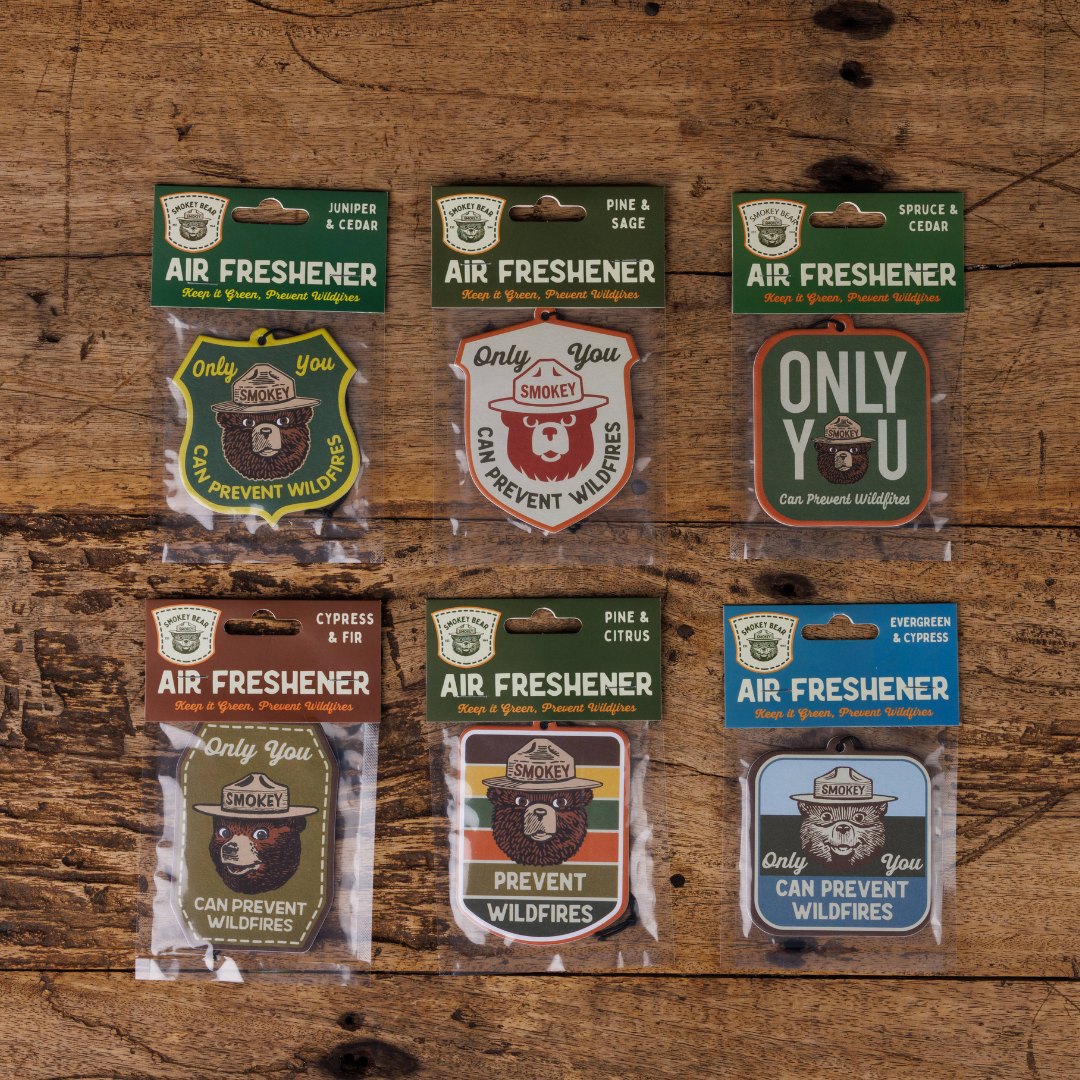 Pine & Sage - Smokey Bear Air Freshener