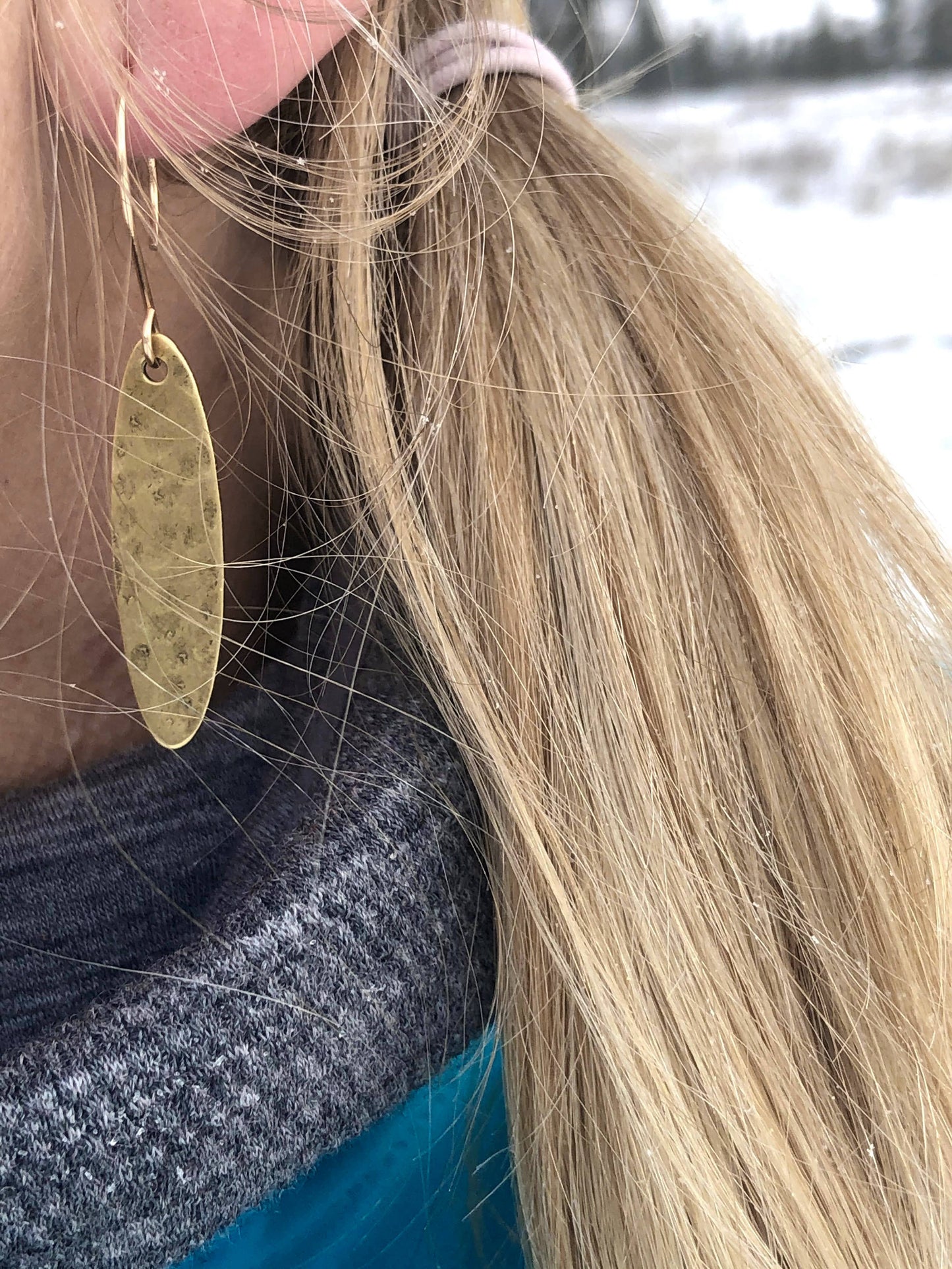Fog Drop Earrings