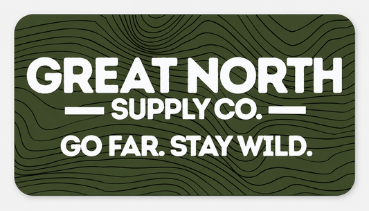 Great North Supply Co. Logo Sticker