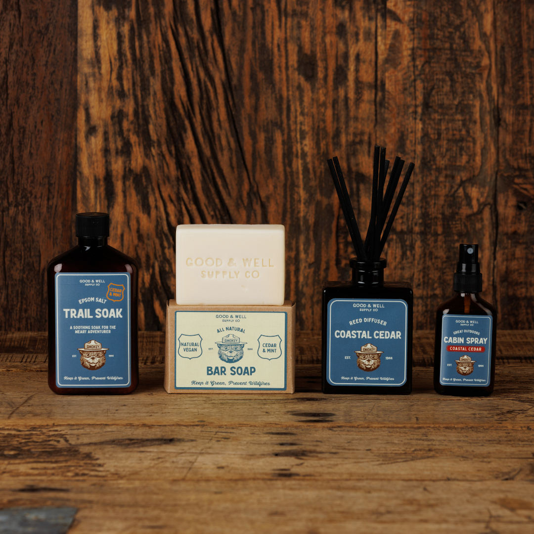 Smokey Bear Trail Soak - Cedar & Mint