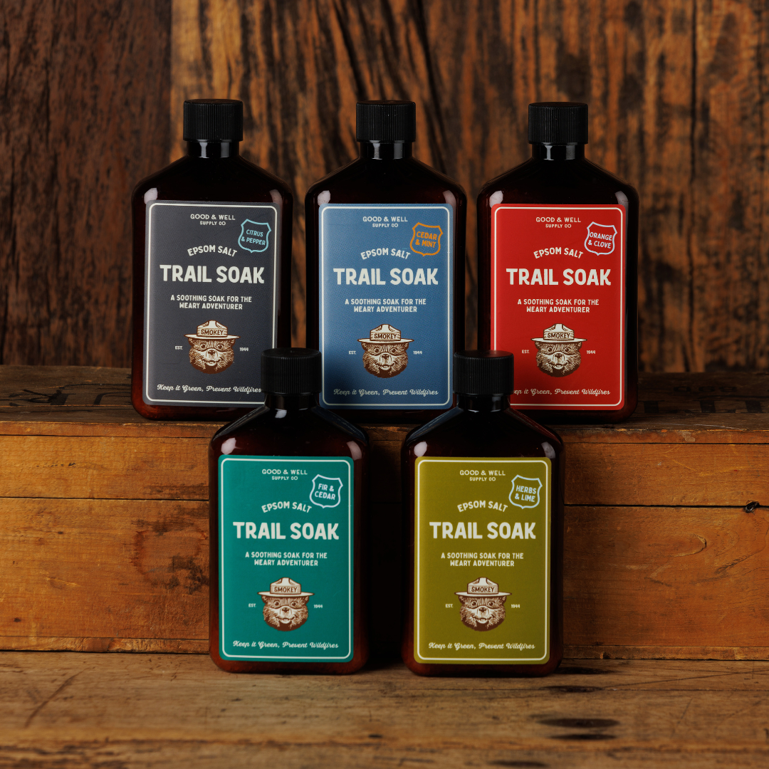 Smokey Bear Trail Soak - Cedar & Mint