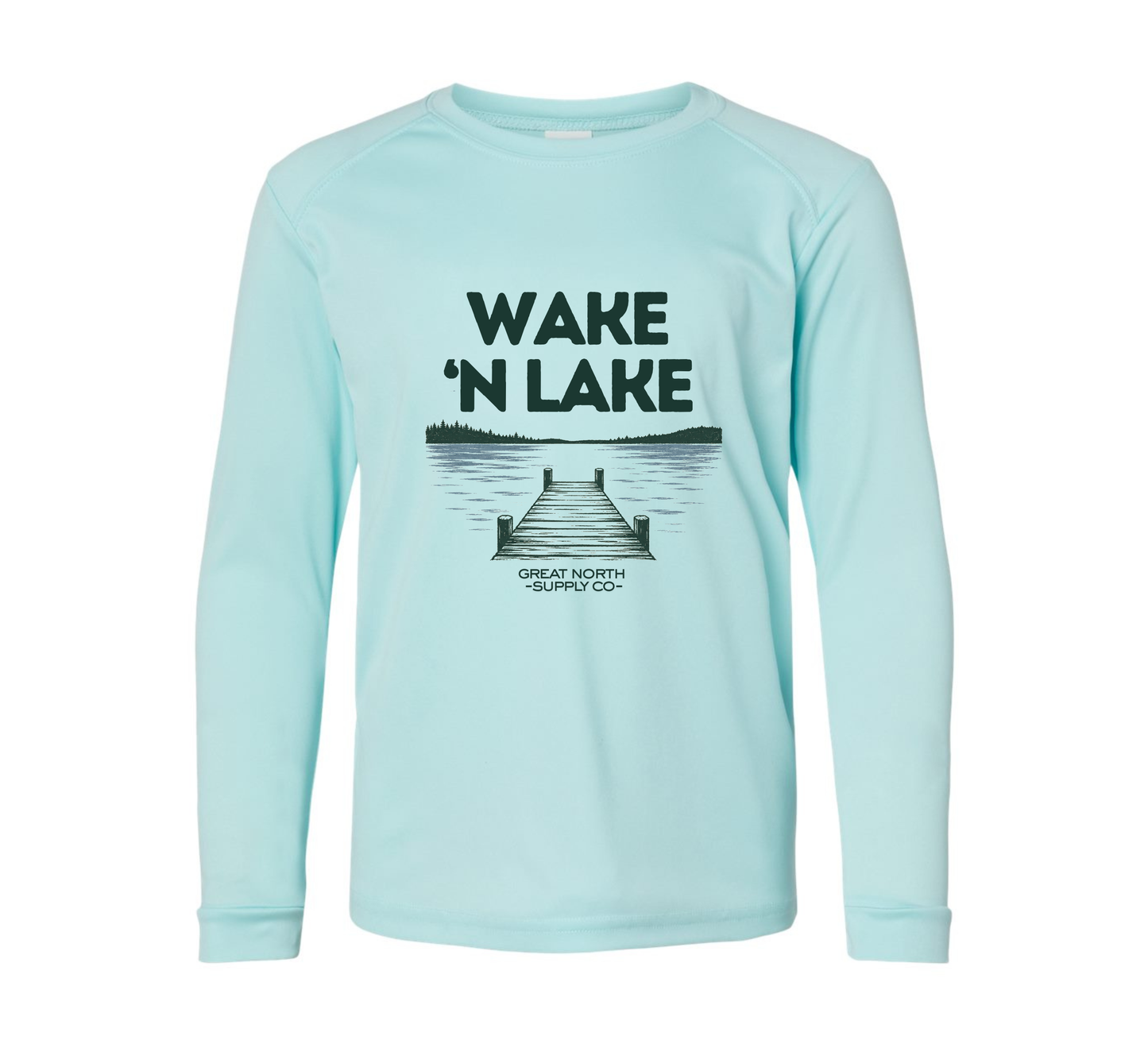 Wake N Lake Youth UPF Longsleeve